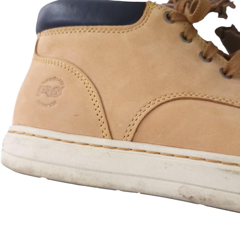 Timberland PRO Steel Toe Work Boots Size 9 Men Brown, Waterproof Boots - Picture 3 of 7